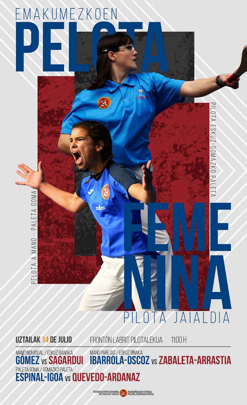 Festival de Pelota Femenina en el Labrit